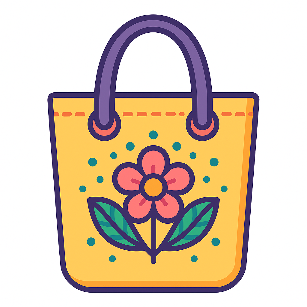 Custom embroidered tote bags