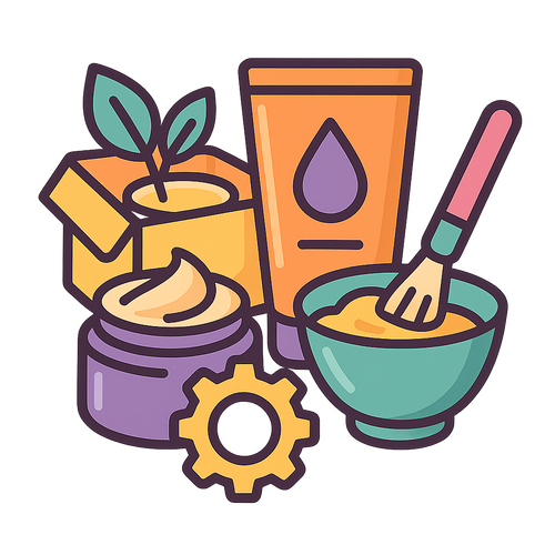 DIY skincare kits (lip balm, scrubs)