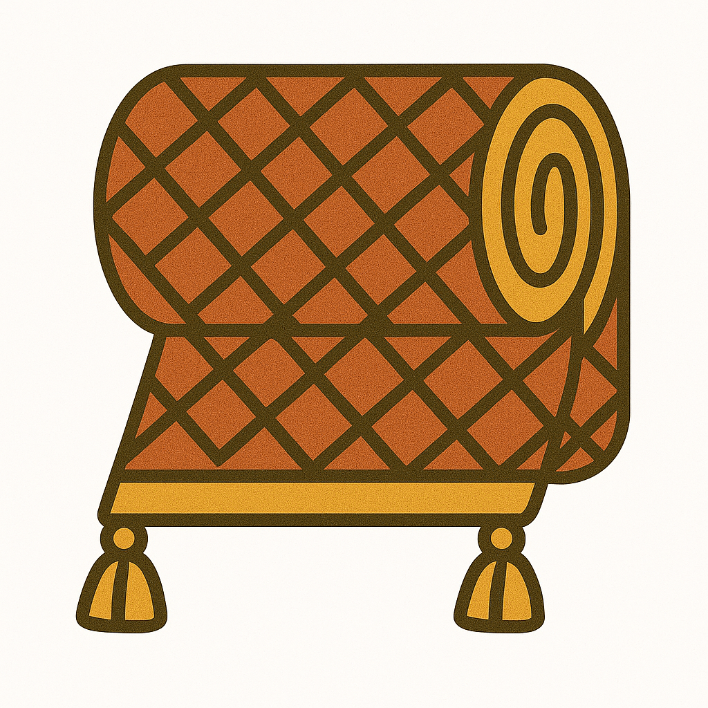 Knitted blankets or mini throws